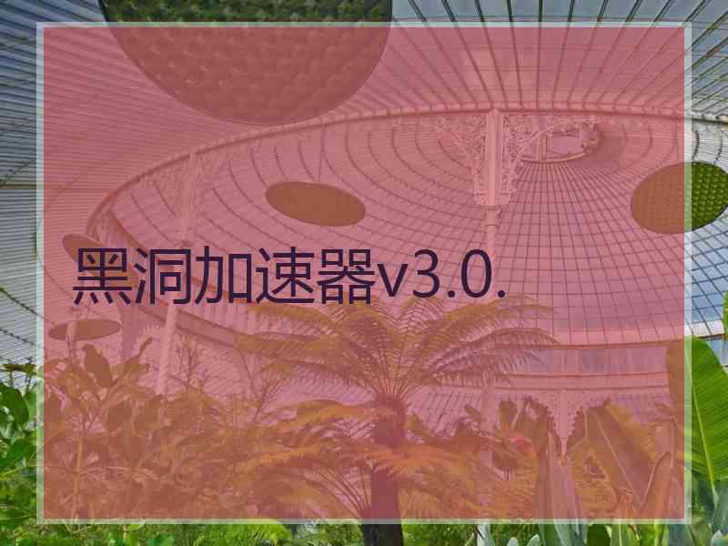 黑洞加速器v3.0.