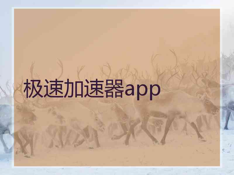 极速加速器app