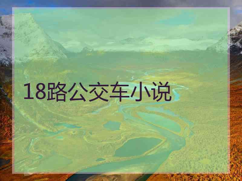 18路公交车小说